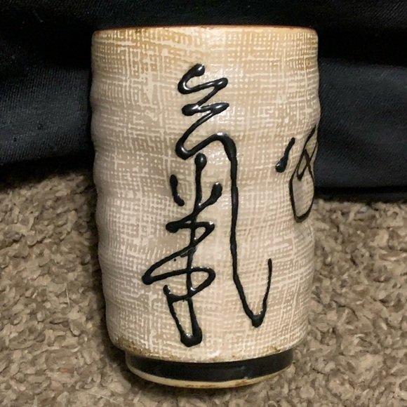 Vintage 1960's Rooster Fire Ceramic Cup - Picture 3 of 5